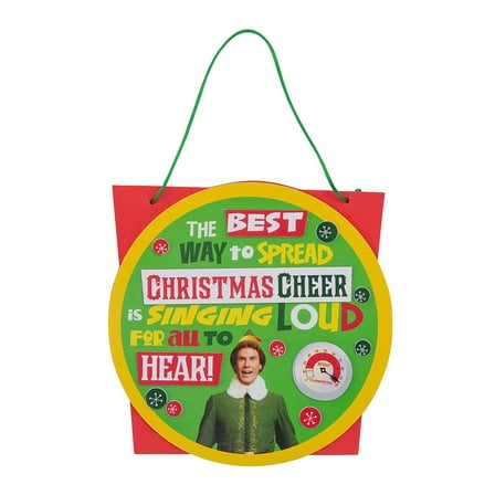 Fun Express Elf Christmas Cheer Sign Craft Kit - Makes 12