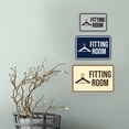 thumbnail image 4 of Classic Framed Fitting Room Sign (Black /Gold) - Small, 4 of 5