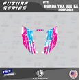 thumbnail image 3 of Kalair GFX Graphics Kit for Honda TRX300EX (2007-2013) Future Series, 3 of 6