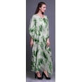 thumbnail image 3 of Bimba Longue Robe Caftan Maxi Plage Maillot de Bain par-Dessus Kaftan pour Femmes, 3 of 5