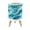 Color 1, variant on Beach Small Trash Can with Lid Waves Ocean Water Flowing blue Dreamy Flowing 1.8 Gallon Dog Proof Trash Can Round Garbage Can Waste Bin Wastebasket for Bathroom Bedroom Living Room