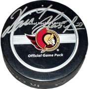Dominik Hasek Autographed Ottawa Senators Game Model Puck