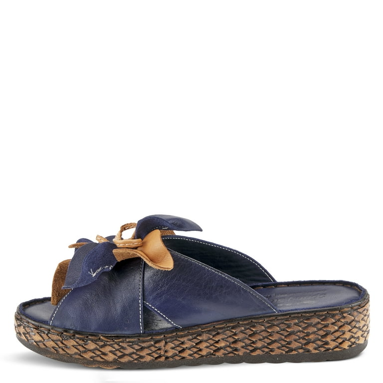 (取寄) スプリング ステップ レディース ヒラリー Spring Step women Hilary Navy Spring Step Women's HILARY Slide Sandals - Walmart.com