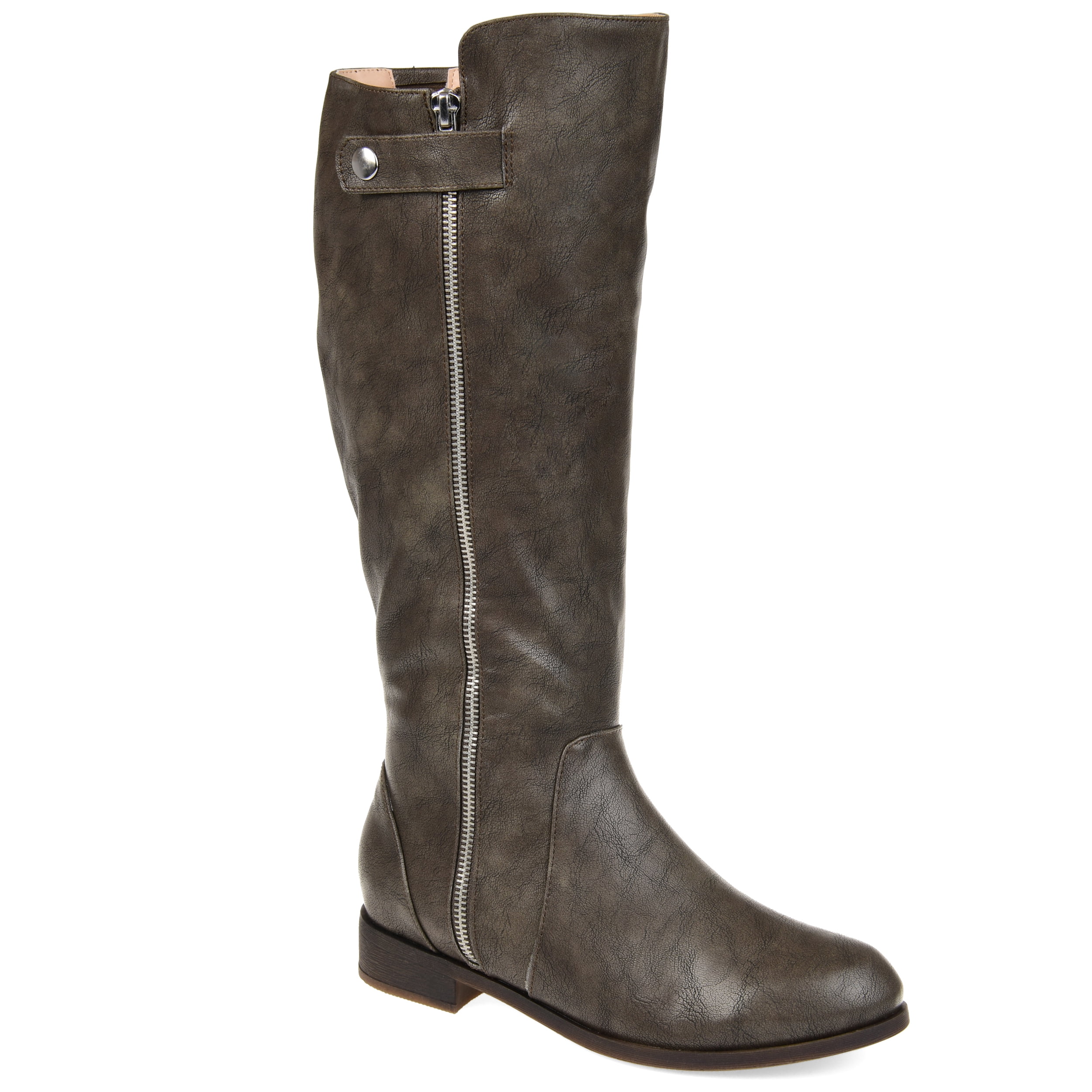 Womens Comfort Side Zipper Riding Boot