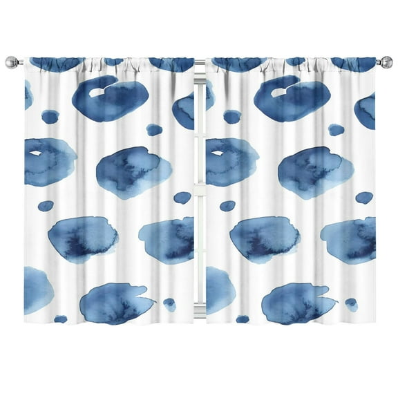 Abstract Colorful Geometric Curtains-blackout Curtains Bedroom Decor Living Room Darkening Grommet Window Drapes 2 Panels Set 41"x63"