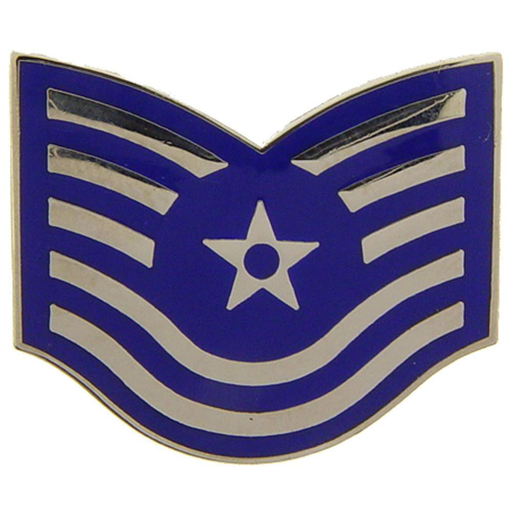 U.S. Air Force E6 Technical Sergeant Pin 1 1/16"