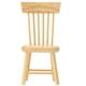 thumbnail image 1 of Silla de comedor de madera modelo de muebles en miniatura para accesorio de casa de muñecas 1:12 (color madera), 1 of 10