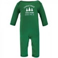 thumbnail image 5 of Hudson Baby Unisex Baby Cotton Coveralls, Christmas Tree, 18-24 Months, 5 of 5