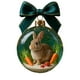 thumbnail image 1 of CaiYueKe Crystal Glass Ball Animal Christmas Decorations Christmas Ornament Hanging Decorations with Bow Holiday Tree Decor for Home Party Festive Gift Souvenir Accessories, 1 of 2