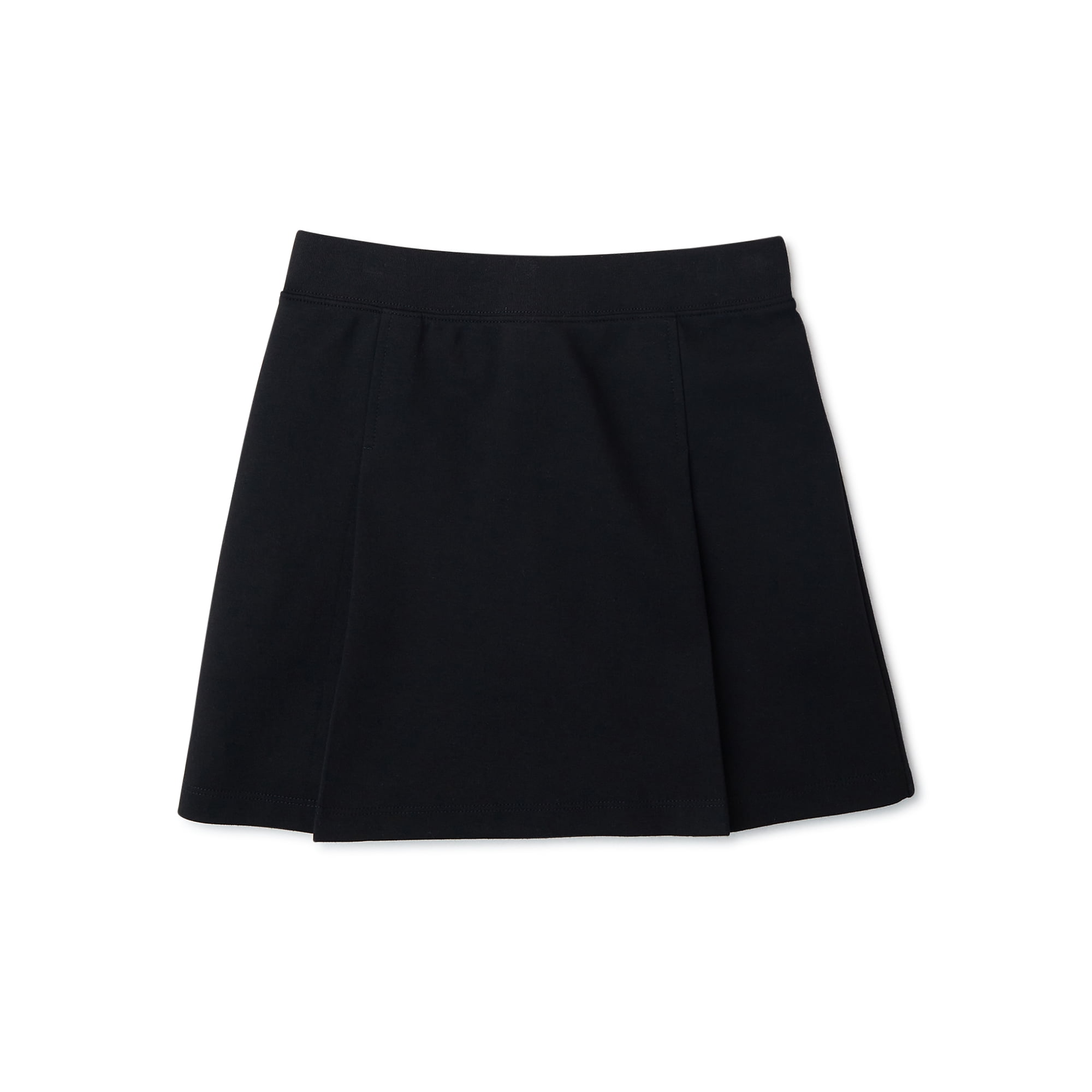Wonder Nation Girls School Uniform Stretch Ponte Knit Scooter Skirt, Sizes 4-16 & 8-18 Plus