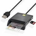 thumbnail image 5 of (342321 Actualización Popular) para Tarjeta TF SD Incorporada Lector Tarjetas Inteligentes USB2.0 ID TFMS CAC DNIE ATM IC para Declaración Impuestos Tarjeta Identificación Bancaria, 5 of 5