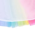 thumbnail image 6 of Girls Dress Purple Short Sleeve Rainbow Tulle Skirt Birthday Party 4 Years, 6 of 6