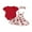 Red, variant on Suealasg Baby Girls Outfit 3 6 12 18 24 Months Infant Girls Short Sleeve Ribbed Romper Daisy Print Suspender Skirt Headband Set 0-18M 3Pcs Newborn Girl Summer Clothes