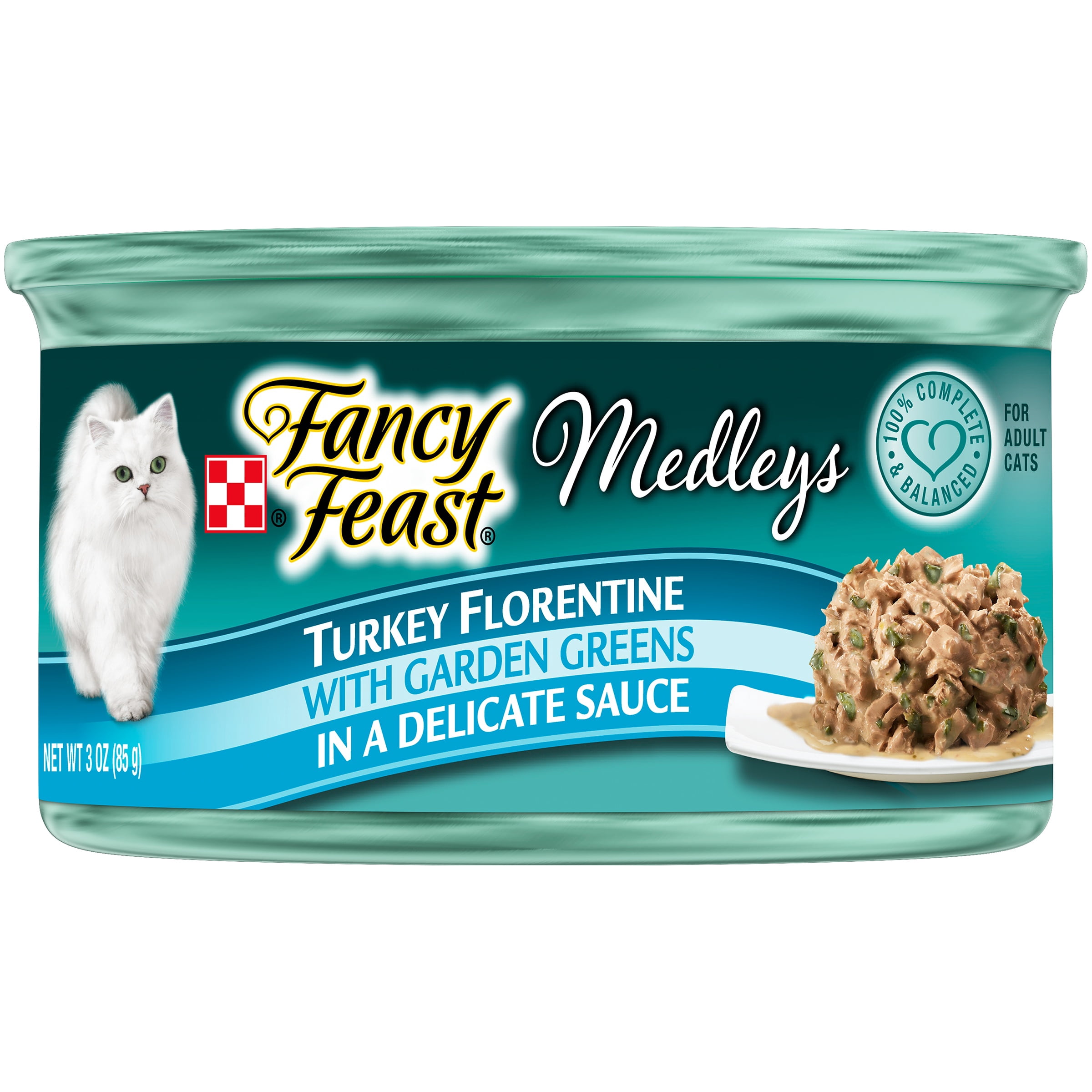 Purina Fancy Feast Medleys Wet Cat Food Variety Pack, 3 oz Cans (18 Pack)
