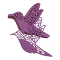 thumbnail image 1 of Bird Glass Place Cards Banquete de boda Decoración de mesa 50pcs Dark Gloria Tarjeta del lugar, 1 of 9