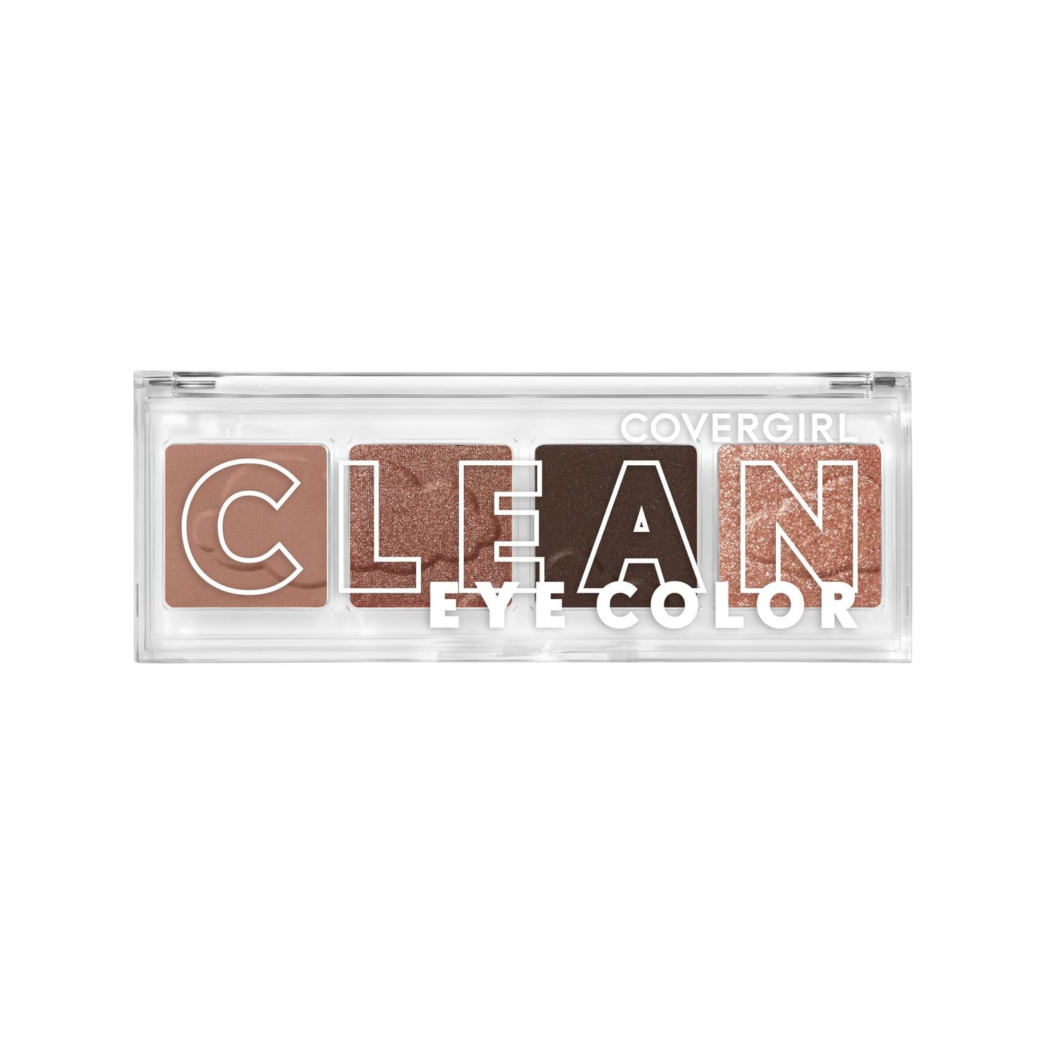 COVERGIRL Clean Eye Color, Clean and vegan formula without talc, mineral oil, paraben and fragrance, highly pigmented eyeshadow, 100% Cruelty-Free, Clean eyeshadow