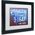 thumbnail image 4 of Trademark Fine Art 'Montana' Canvas Art by Design Turnpike, White Matte, Black Frame, 4 of 4