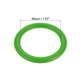 thumbnail image 2 of Uxcell 4cm Plastic Carnival Ringtoss Rings Hoop Party Favor Game, Green 12 Pack, 2 of 5
