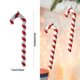 thumbnail image 1 of Bolas de caramelo colgantes para Navidad, colgante de bastón de caramelo rojo y blanco, decoración de árbol de Navidad para fiesta en casa, Año Nuevo 2024, 1 unidad, 1 of 4