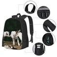 thumbnail image 4 of Daiia Cute Goat Baby Backpack for Men and Women -Durable Backpack Large Capacity, Water-Resistant Bag with Adjustable Straps and Laptop Compartment, 4 of 9