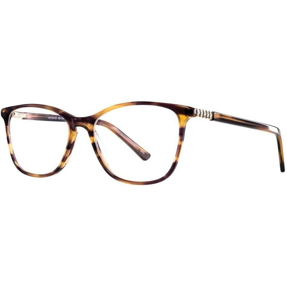 AV Studio AV584s Brown Horn Eyeglass Frame