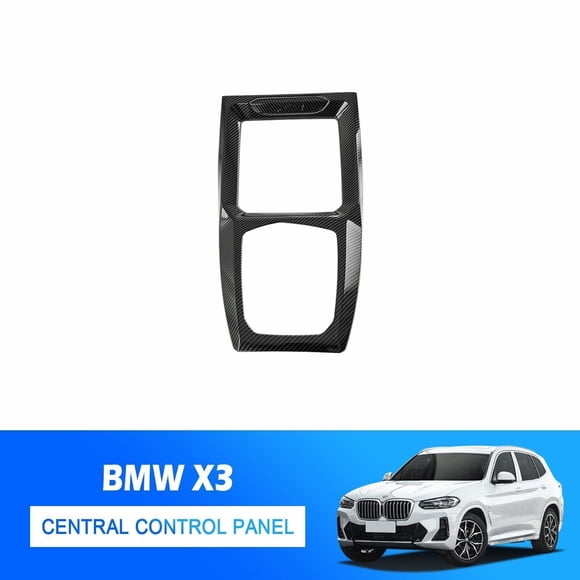 Suitable for BMW X3 2022 Carbon Fiber Gear Transmission Protection Panel Cover Decorative Accessories -