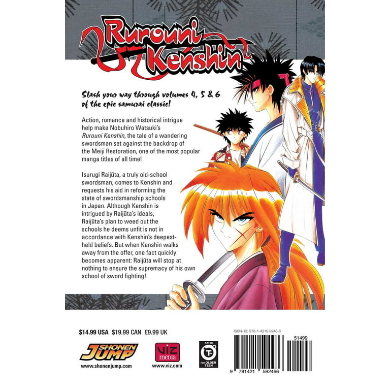 Rurouni Kenshin (3-in-1 Edition), Vol. 2: Includes vols. 4, 5 & 6 (2)