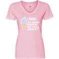 thumbnail image 3 of Inktastic I Make Ice Cream Disappear What's Your Power Women's V-Neck T-Shirt, 3 of 5