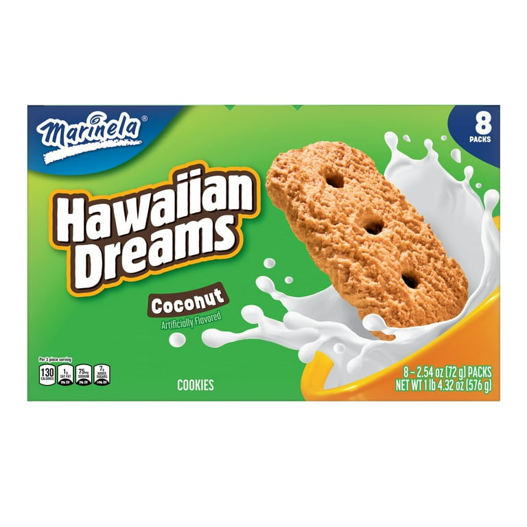 coconut⭐︎'s花笠 Marinela Mexican Caribeñas Coconut Cookies, Enjoy 8 Packs