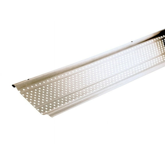 Smart Screen 5 in. W X 48 in. L Gray Aluminum Gutter Guard