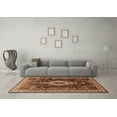 thumbnail image 3 of Ahgly Company Indoor Rectangle Persian Brown Traditional Area Rugs, 2' x 4', 3 of 4