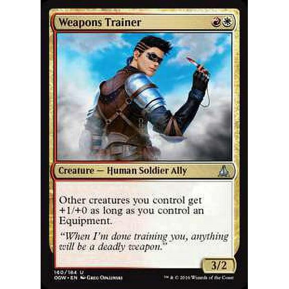MtG Oath of the Gatewatch Uncommon Weapons Trainer (Foil) #160