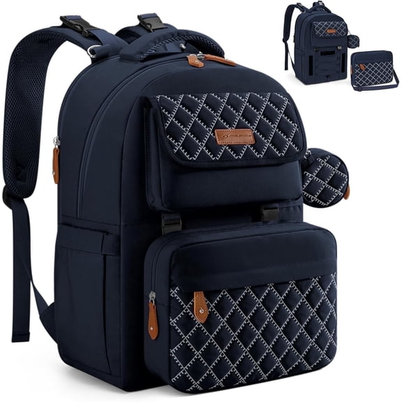 Maelstrom Diaper Bag Backpack,29L-45L Expandable Large Diaper Bag
