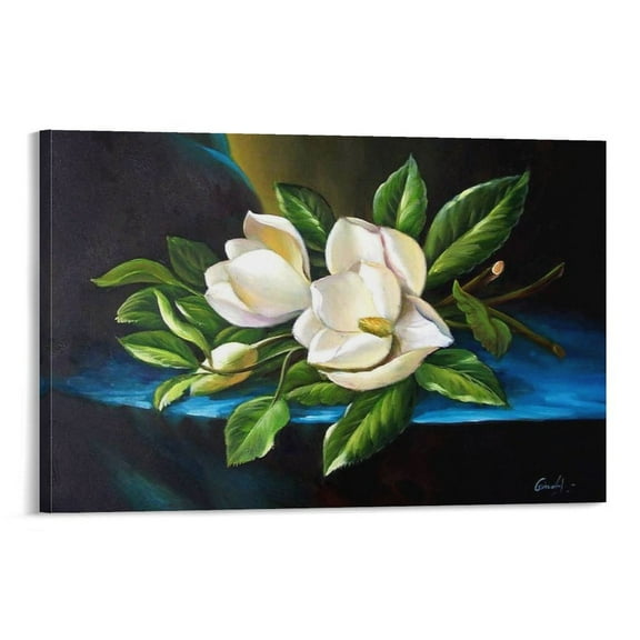 Modern Flowers by Georgia OKeeffe Painting Poster Picture Print Canvas Poster Wall Paint Art Posters Decor Modern Home Artworks Gift 12x18inch(30x45cm)