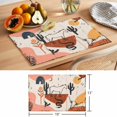 thumbnail image 6 of Western Boho Placemats Set of 12 Vintage Abstract Horse Cactus Plant Offwhite Place Mats Indoor Wipeable Table Mats Washable Dining Table Placemats for Kitchen Holiday Party Home Decor 13x19 Inch, 6 of 9
