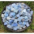 thumbnail image 3 of 1/2 lb Bulk Lot Natural Blue Quartz Rough Crystal Gemstone Raw Tumbler Rock 8 oz, 3 of 7
