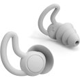 thumbnail image 1 of Earplugs For Sleeping, Silicone Noise Canceling Earplug, Soft Waterproof Earplug, Hearing Protection Earplugs, For Snoring, Traveling(white), 1 of 5