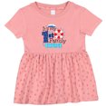 thumbnail image 3 of Inktastic It's My First Family Cruise Girls Baby Dress, 3 of 5