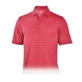 thumbnail image 1 of Monterey Club Men's Players Stripe Jersey Golf Polo Shirt #1667, 1 of 2