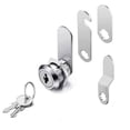 thumbnail image 2 of Cam Lock Set Premium Cabinet Zinc Alloy 16/30mm for RV Camper Door Tool Box, 2 of 9