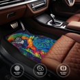 thumbnail image 5 of Salouo Vibrant Rainbow Parrot Fantasy for 4-Piece Floor Mats, Custom Fit Car Mats All-Weather Car Foot Mats Automotive Floor Mats for Cars, Trucks, SUVs, Vehicle Floor Liner, 5 of 7