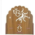 thumbnail image 4 of Hariguru Fashion Handmade Beautiful Wooden Temple/ Home Temple/Puja Mandir/Wall Hanging and Table Top Home Mandir Temple /Home Decor Beautiful Wooden Temple (Brown-A), 4 of 5