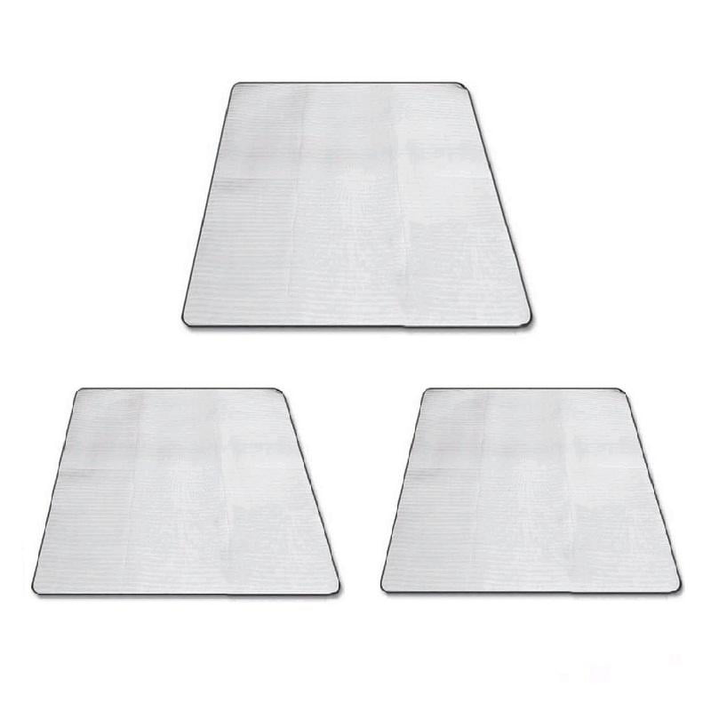 3 Size Camping Picnic Mat Waterproof Aluminum Foil Outdoor Folding Pad Mattress