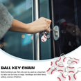 thumbnail image 3 of Volleyball Keychain PVC Sports Accessires for Decoration 20Pcs Bulk Set, 3 of 5