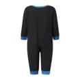 thumbnail image 2 of Christmas Family Pajama Matching Set Letters Print T-shirt Plaid Pants, 2 of 9