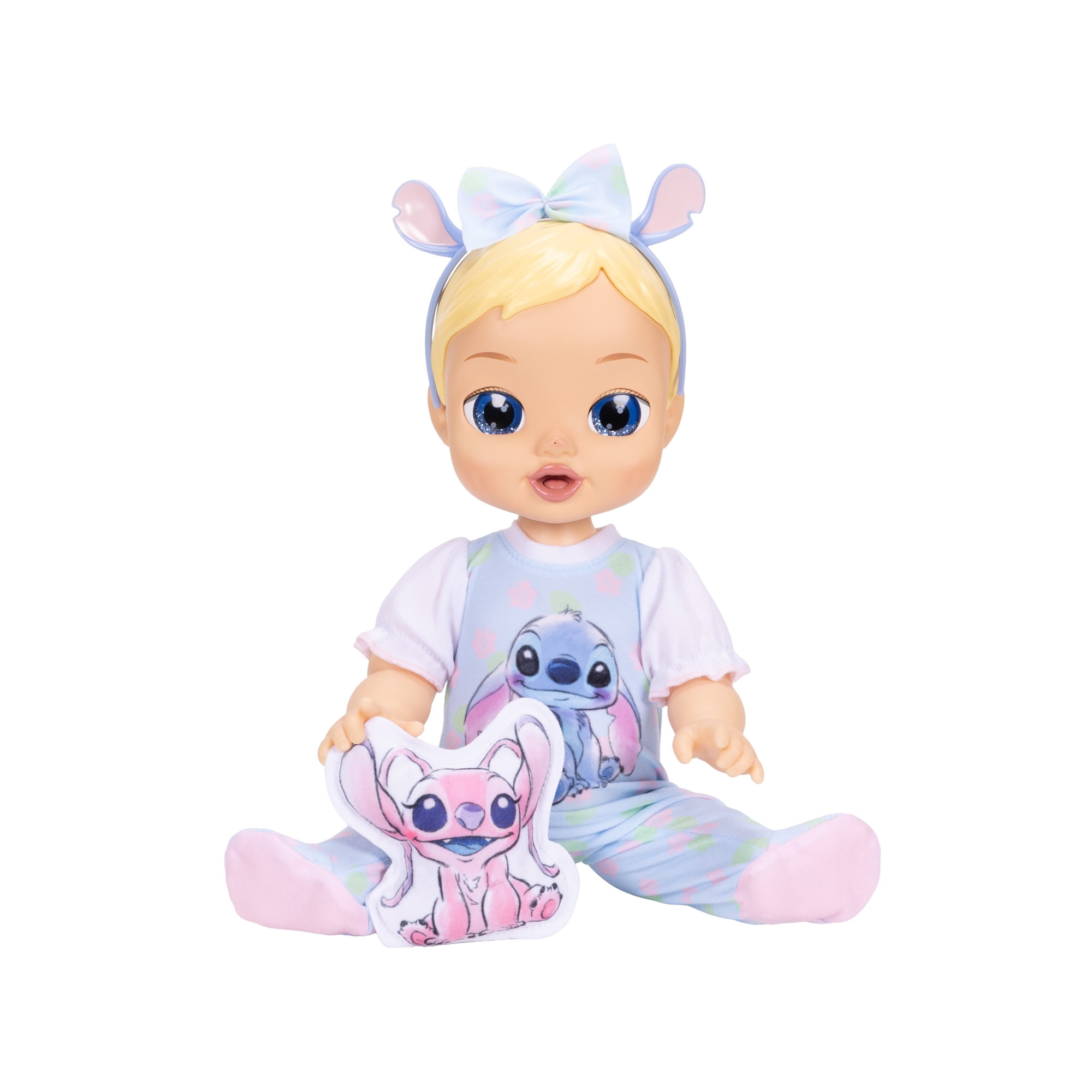 Disney Darlings Deluxe Stitch Feature Blue Eye Baby Doll for Child Ages 2+
