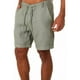 thumbnail image 2 of Pantalones Cortos De Algodón Para Hombre, Transpirables, Cas, 2 of 4