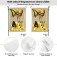 thumbnail image 2 of XMXY Butterflies Life Flowers Garden Flags Double Sided,Farmhouse Holiday Yard Outdoor Sign Decor Flag, 28"x40" inch, 2 of 7