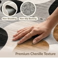 thumbnail image 6 of ODIKA 4'x6' Washable Area Rug Pet Friendly, Non-Shedding Tan Throw with Abstract Shapes Modern Minimalist Design Crisp Edges for Bedroom, Reading Nook, 6 of 7