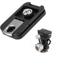 thumbnail image 2 of Quick Release Plate, Tripod Head Aluminum Alloy Anti Slip QR-60  For Camera Security, 2 of 8